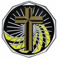 Decagon Colored Medal - Religion