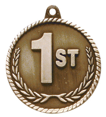 High Relief Medal - 1st Place Gold