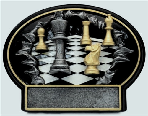 Burst Thru Resin Series - Chess