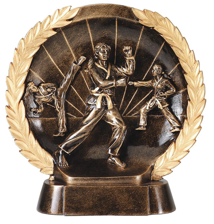 High Relief Resin - Karate Female