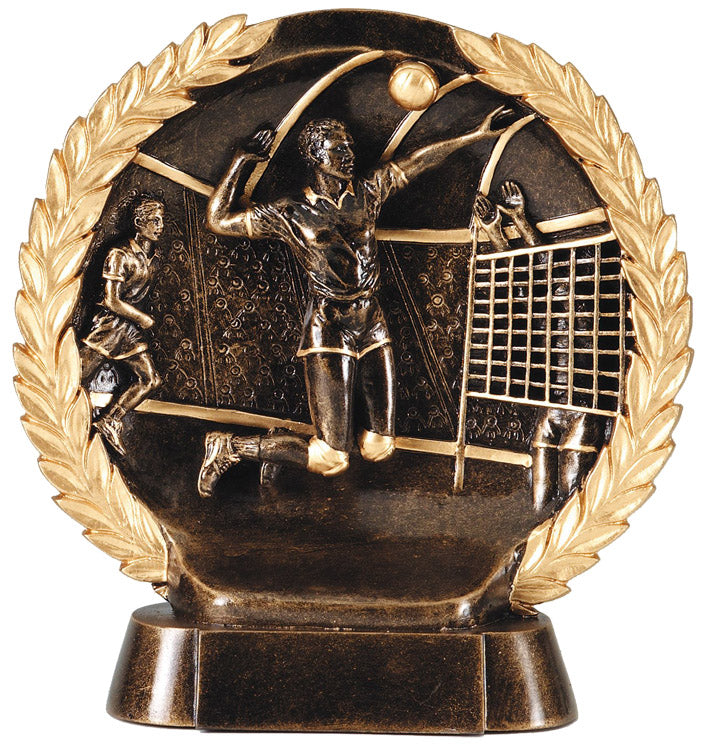 High Relief Resin - Volleyball Male