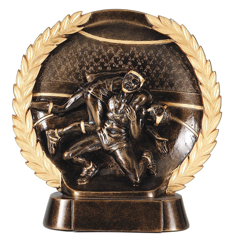 High Relief Resin - Wrestling