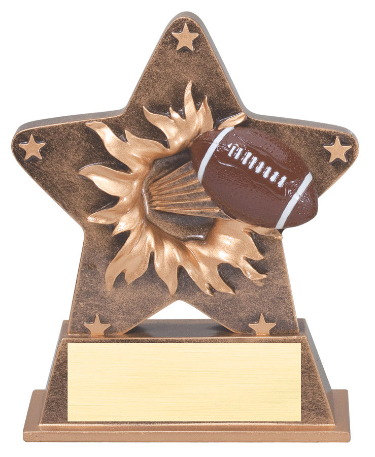 Starburst Sport Resin - Football