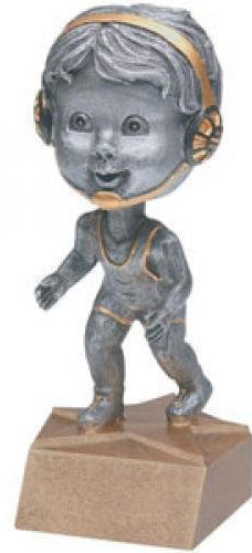 Wresting Trophy Male - Bobblehead Award Figure