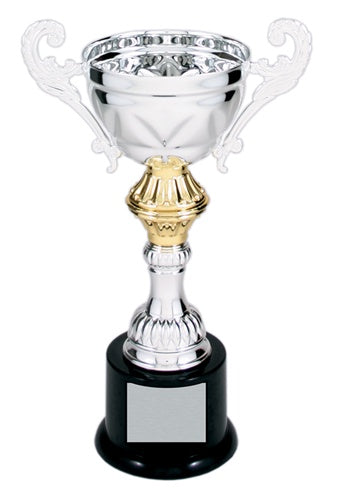 METAL CUP SERIES 8-3/4" SILVER