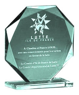 Crystal Stand-Up Octagon