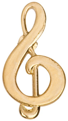 MUSIC TREBLE CLEF CHENILLE PINS