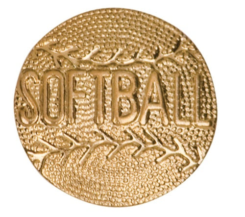 SOFTBALL CHENILLE PINS