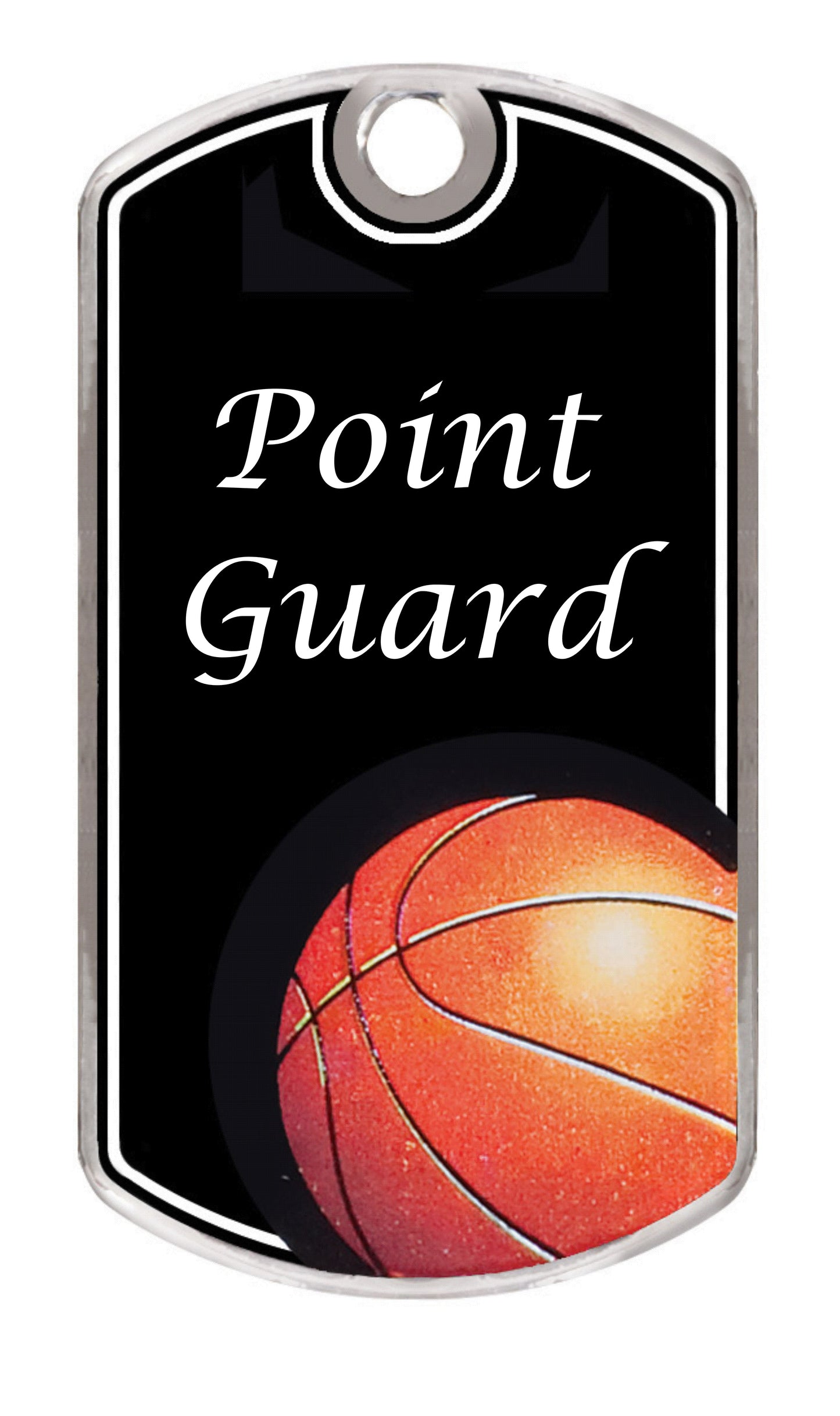 BLACK BEAUTY -BASKETBALL DOGTAG