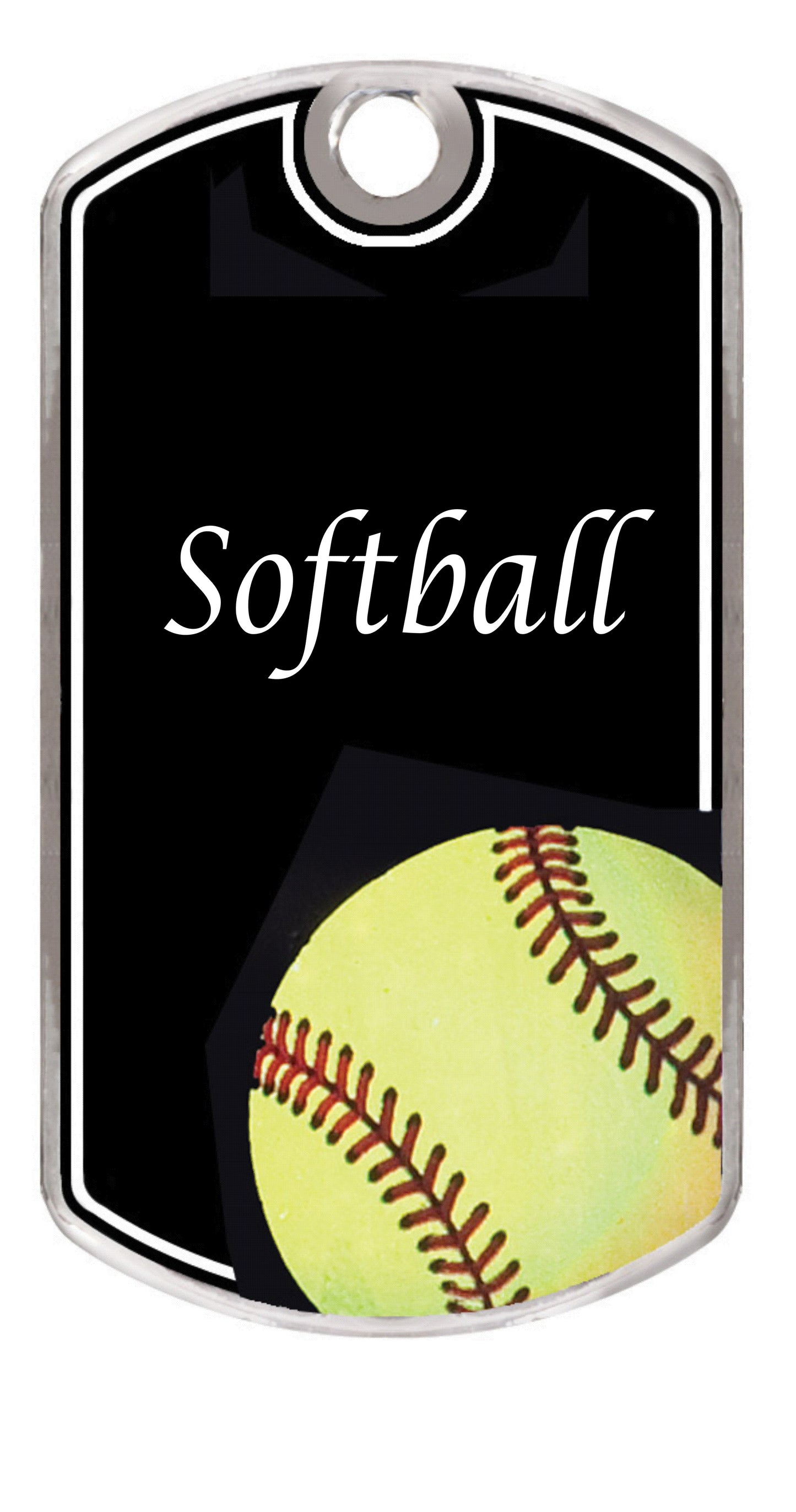 BLACK BEAUTY -SOFTBALL DOGTAG