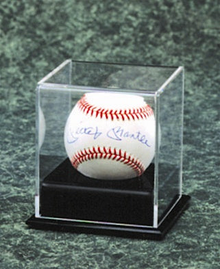 Ball-cube Display Case on Black Base