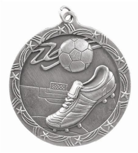 Shooting Star Medal - Soccer Silver