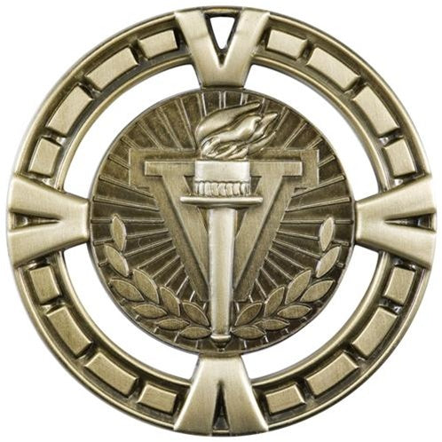 V-Line Medal - Gold Victory Medal