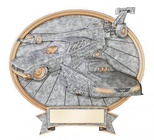 Hot Rod Trophy - Oval Legend Award Figure