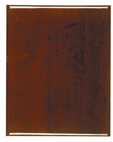 9x12 Piano Finish Plaque - Burgundy / Gold