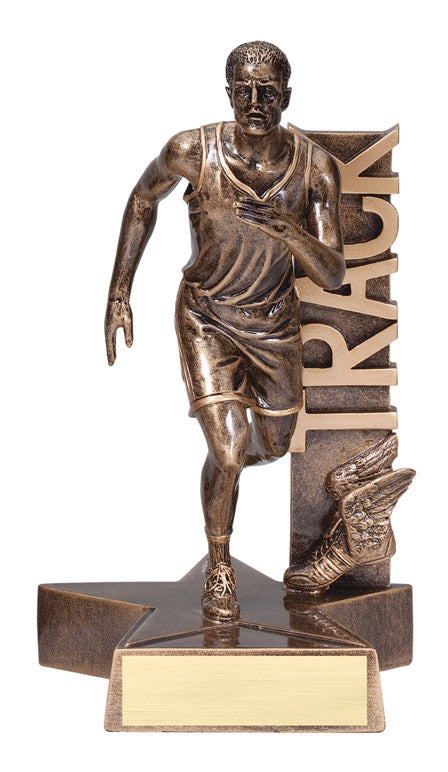 Track Male Award - Billboard Resin Figure