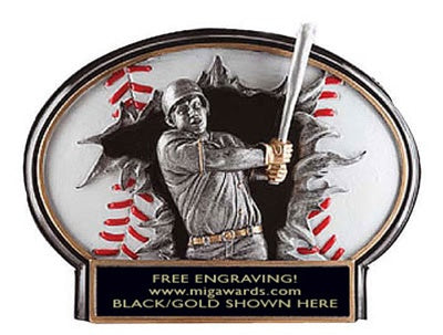 Burst Thru Resin Series- BASEBALL LARGE