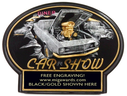 Burst Thru Resin Series- CAR SHOW LARGE