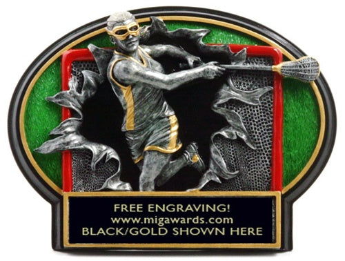 Burst Thru Resin Series- LACROSSE MALE LARGE