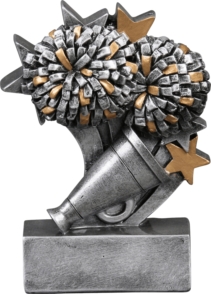 STAR BLAST RESIN SERIES 5" CHEERLEADER