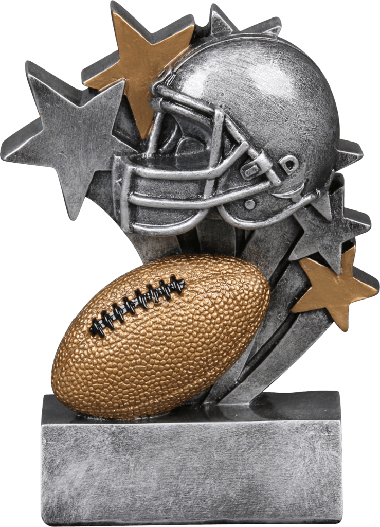 STAR BLAST RESIN SERIES 5" FOOTBALL