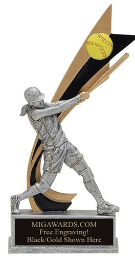 Live Action Sport Trophy - Softball