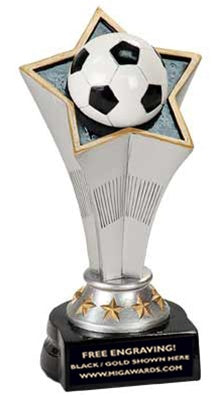 RISING STAR RESIN - SOCCER Medium