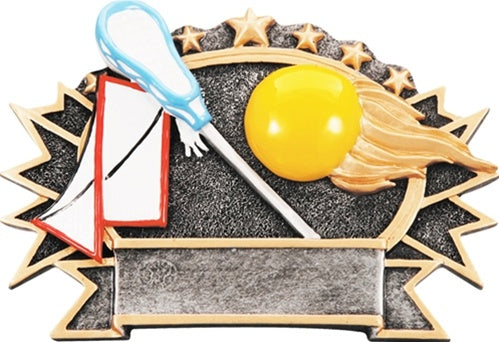 Sport Plate Resin Series - Lacrosse Female