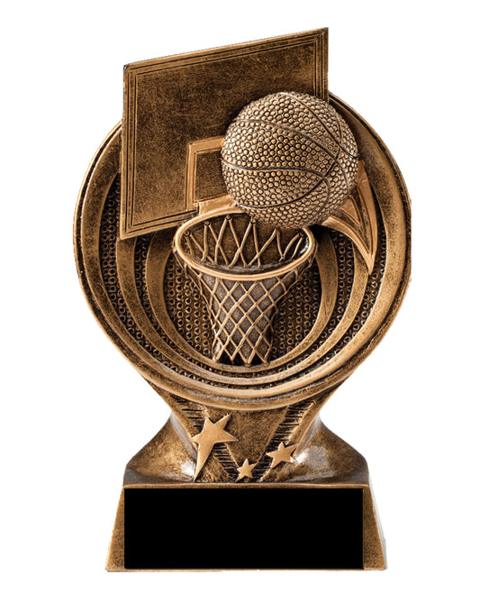 Basketball Trophy - Resin Award Figure