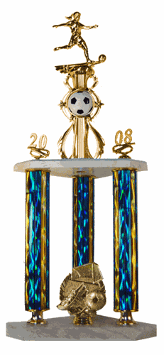 24" Triple-Column Trophy