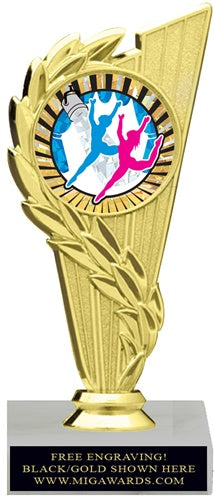 ACHIEVEMENT DANCE INSERT TROPHY
