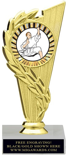 ACHIEVEMENT KARATE INSERT TROPHY