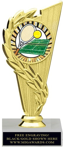 ACHIEVEMENT TENNIS INSERT TROPHY