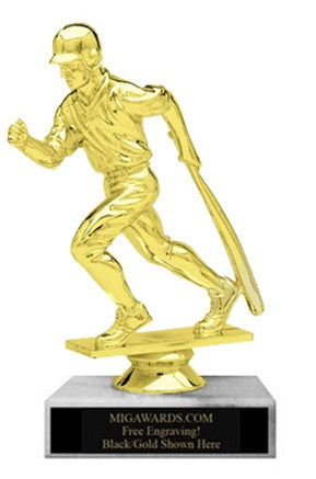 BASEBALL BATTER- MALE FIGURE TROPHY