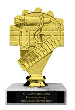 MUSIC - INSTRUMENTS FIGURE TROPHY