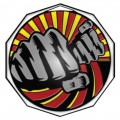 Decagon Colored Medal - Martial Arts