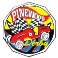 Decagon Colored Medal - Pinewood Derby