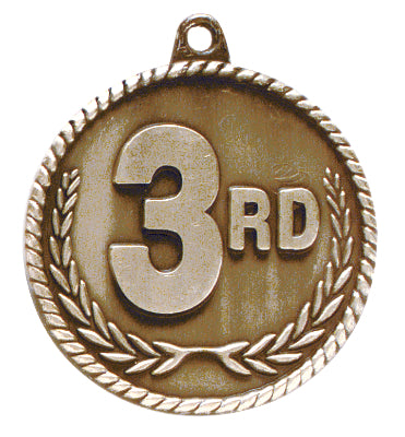 High Relief Medal - 3rd Place Gold