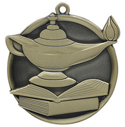Mega Medal - Lamp of Knowledge