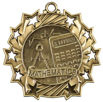 Ten Star Medal - Math