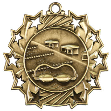 Ten Star Medal - Swimming