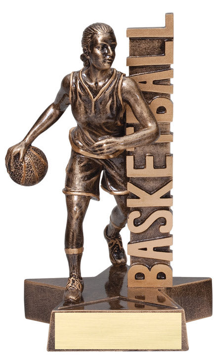 Billboard Resin Series - 6.5" Basketball Female