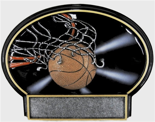 Burst Thru Resin Series - Spotlite Basketball Small