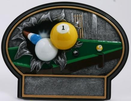 Burst Thru Resin Series - Billiards