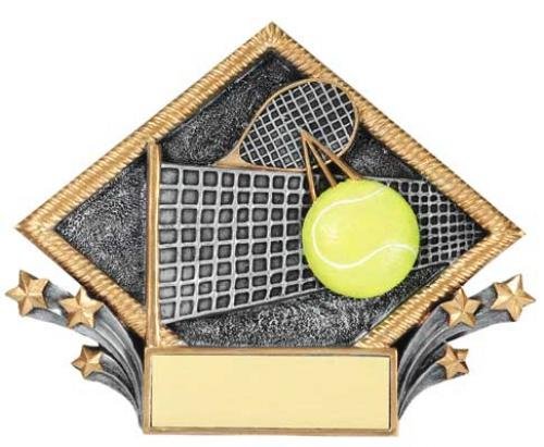 Rope Diamon Resin Plate - 6" Tennis