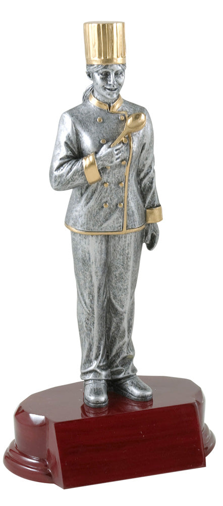 Elite Sports Figures Trophy - Chef Female