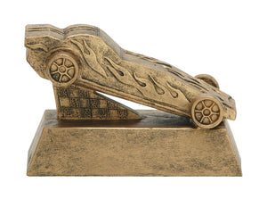 Resin Figures Trophy - Gold Pinewood Derby
