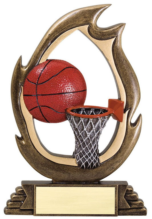 Flame Sport Resin - Basketball