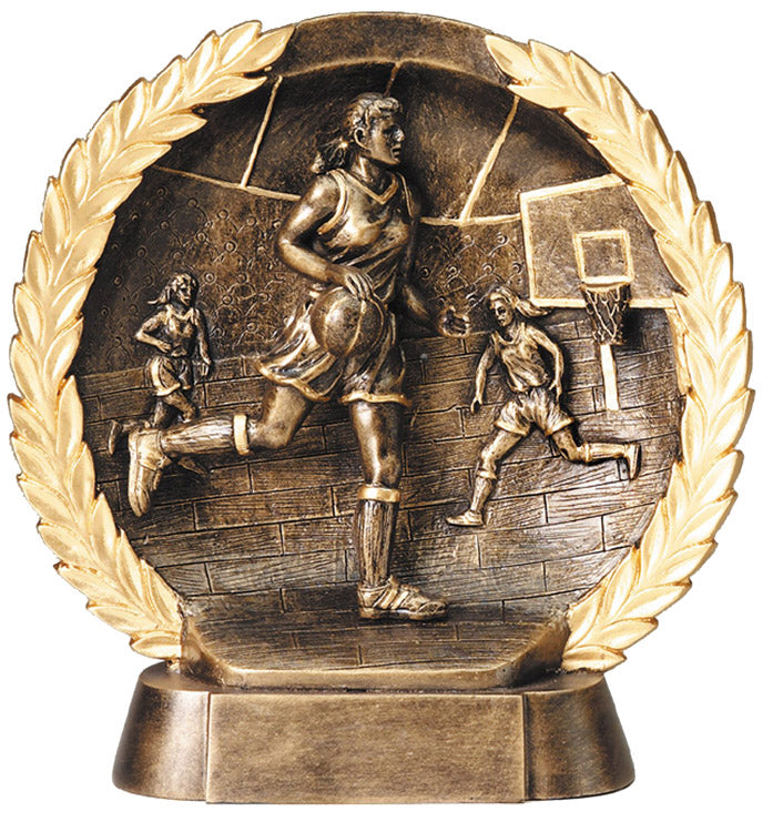 High Relief Resin - Basketball Female