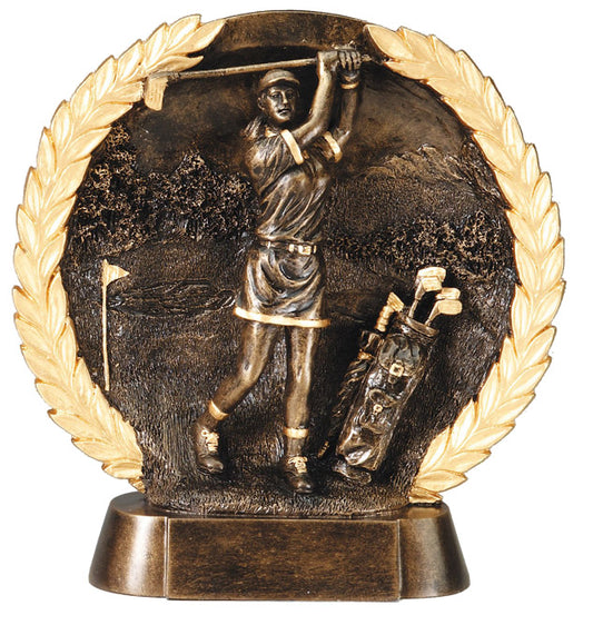 High Relief Resin - Golf Female